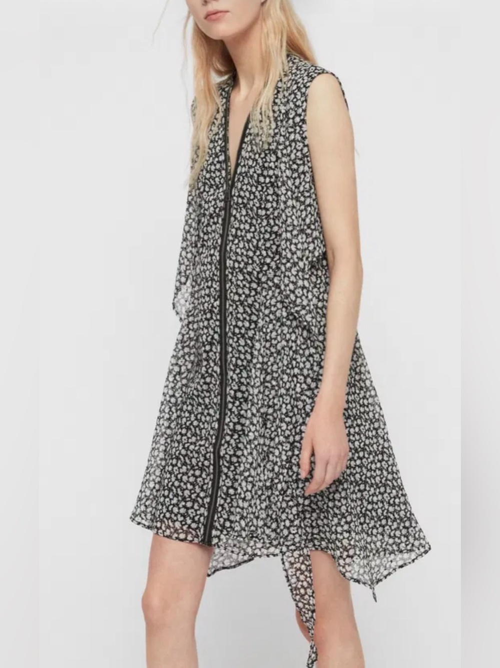 All Saints Jayda Scatter Dress size XS